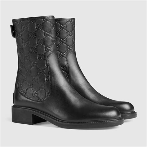 black gucci boots|gucci boots women brown.